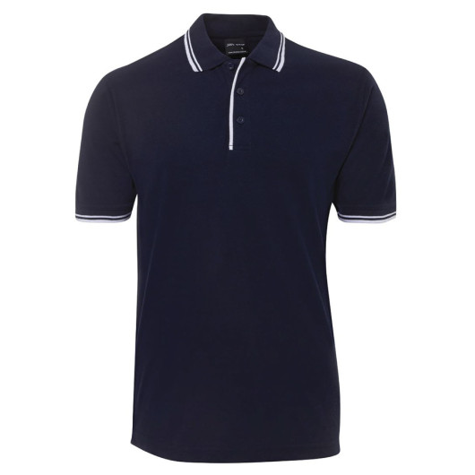 Classic Contrast Polo Navy White